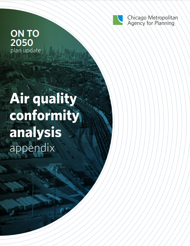 Air Quality Conformity Analysis Appendix cover