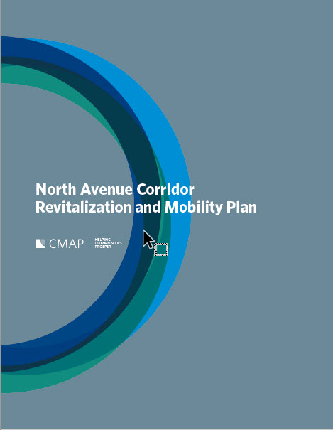 Cover page for North Avenue Corridor Revitalization and Mobility Plan