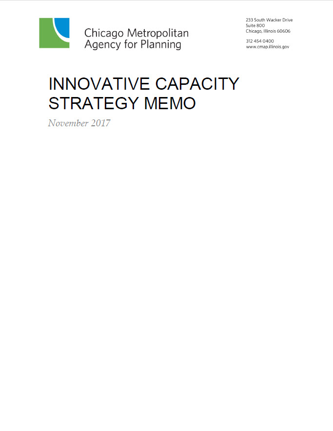 Cover of Innovative Capacity Strategy Memo report