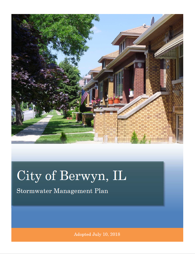 Berwyn Stormwater Management Plan cover page