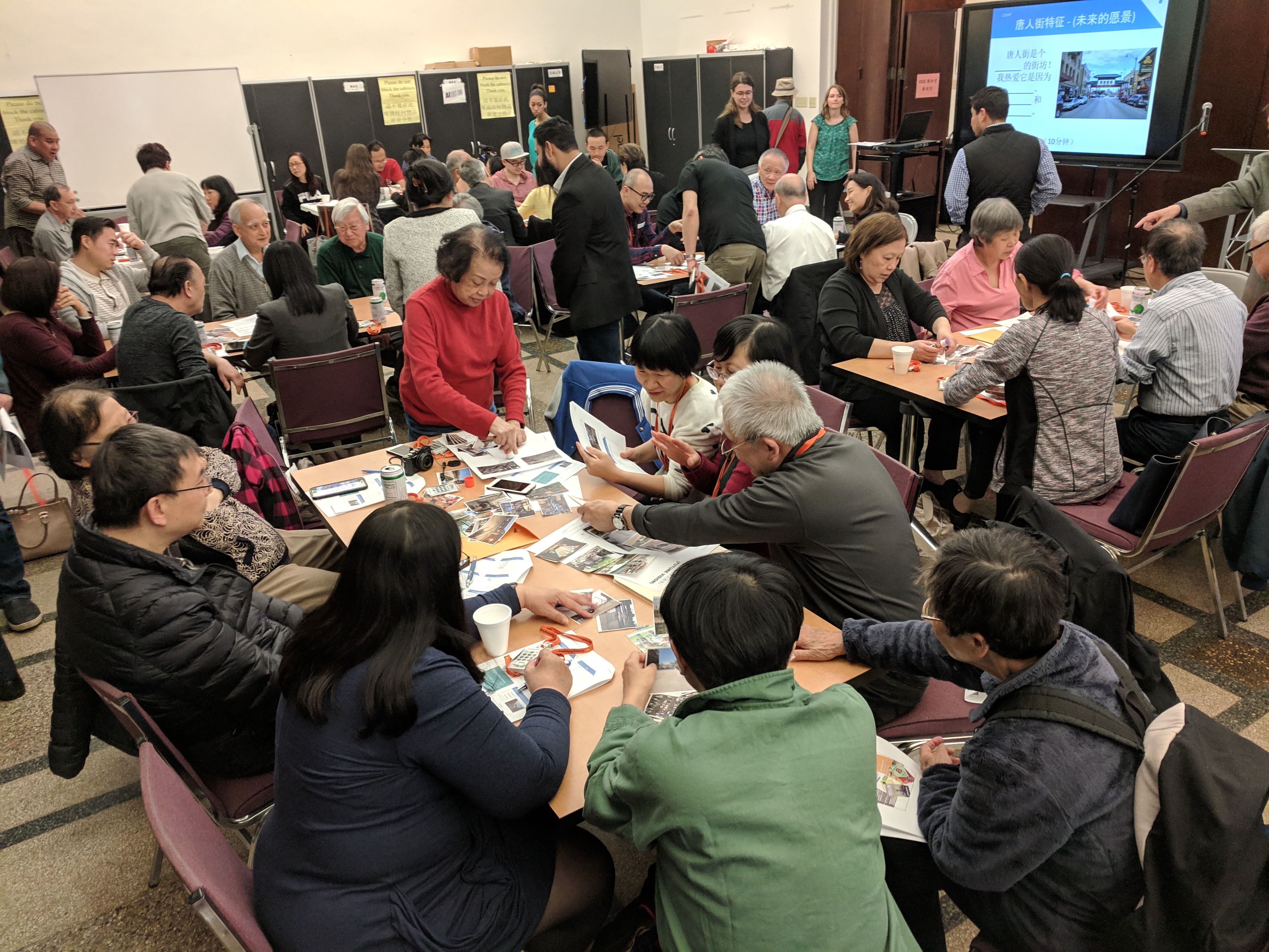 Chinatown residents participate in engagement workshop for parking plan