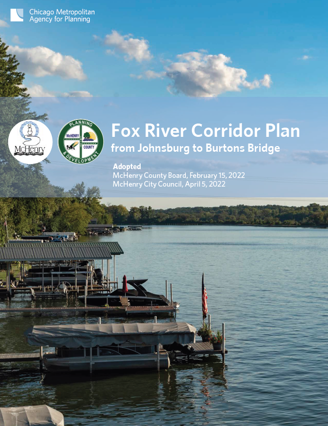 Fox River Corridor Plan cover