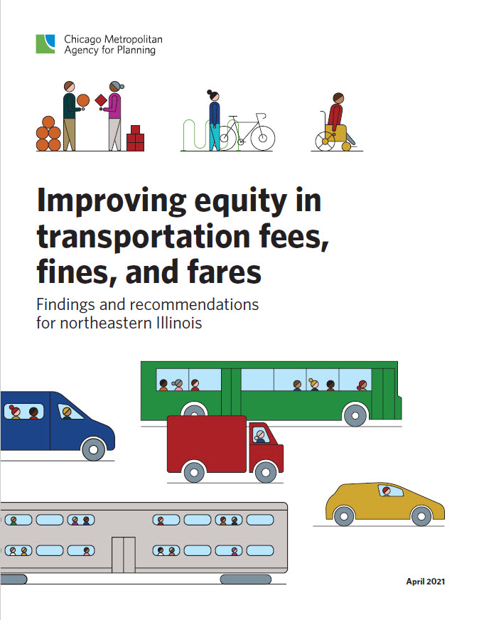 Cover of the fees, fines, and fares full report