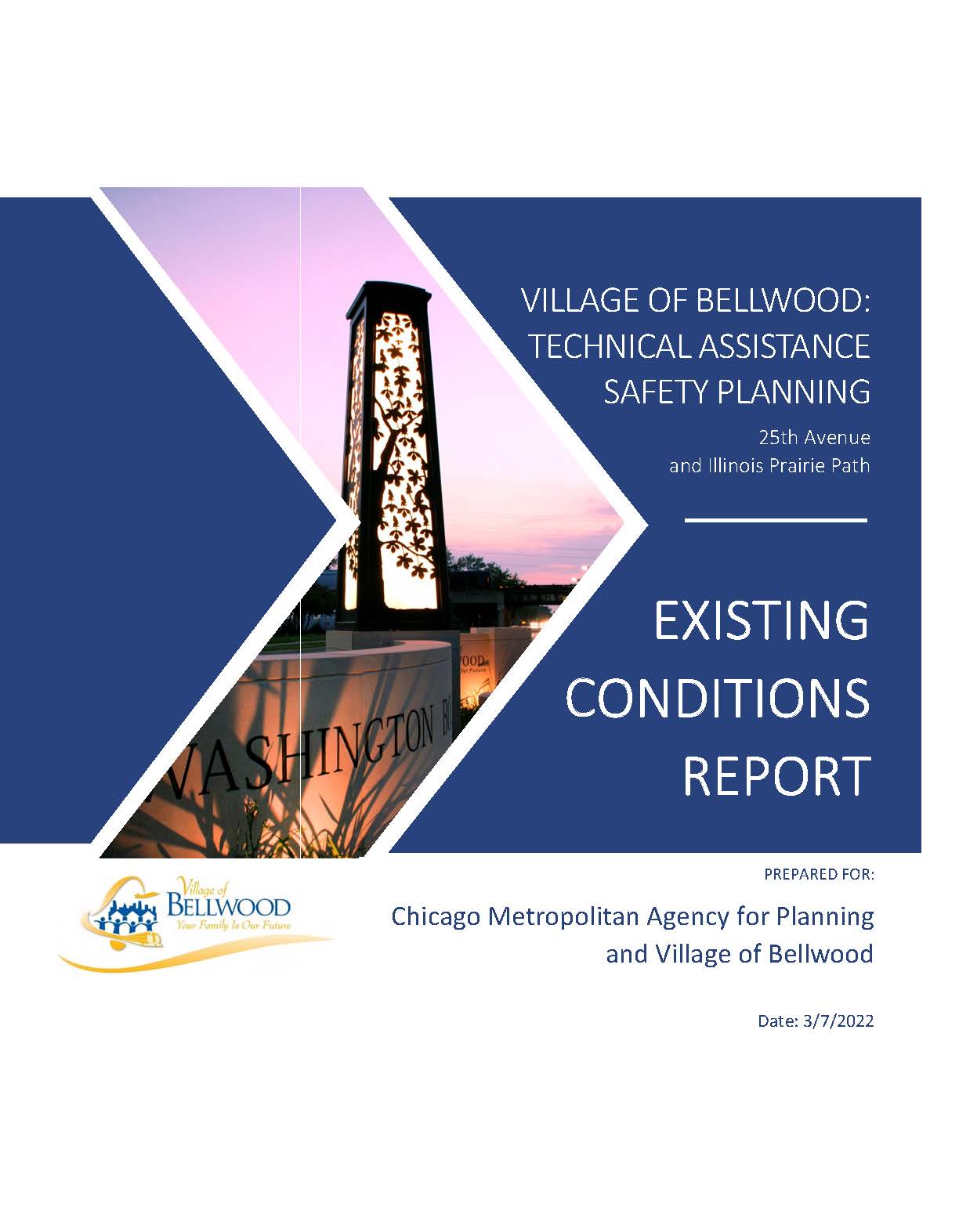 Bellwood existing conditions report cover