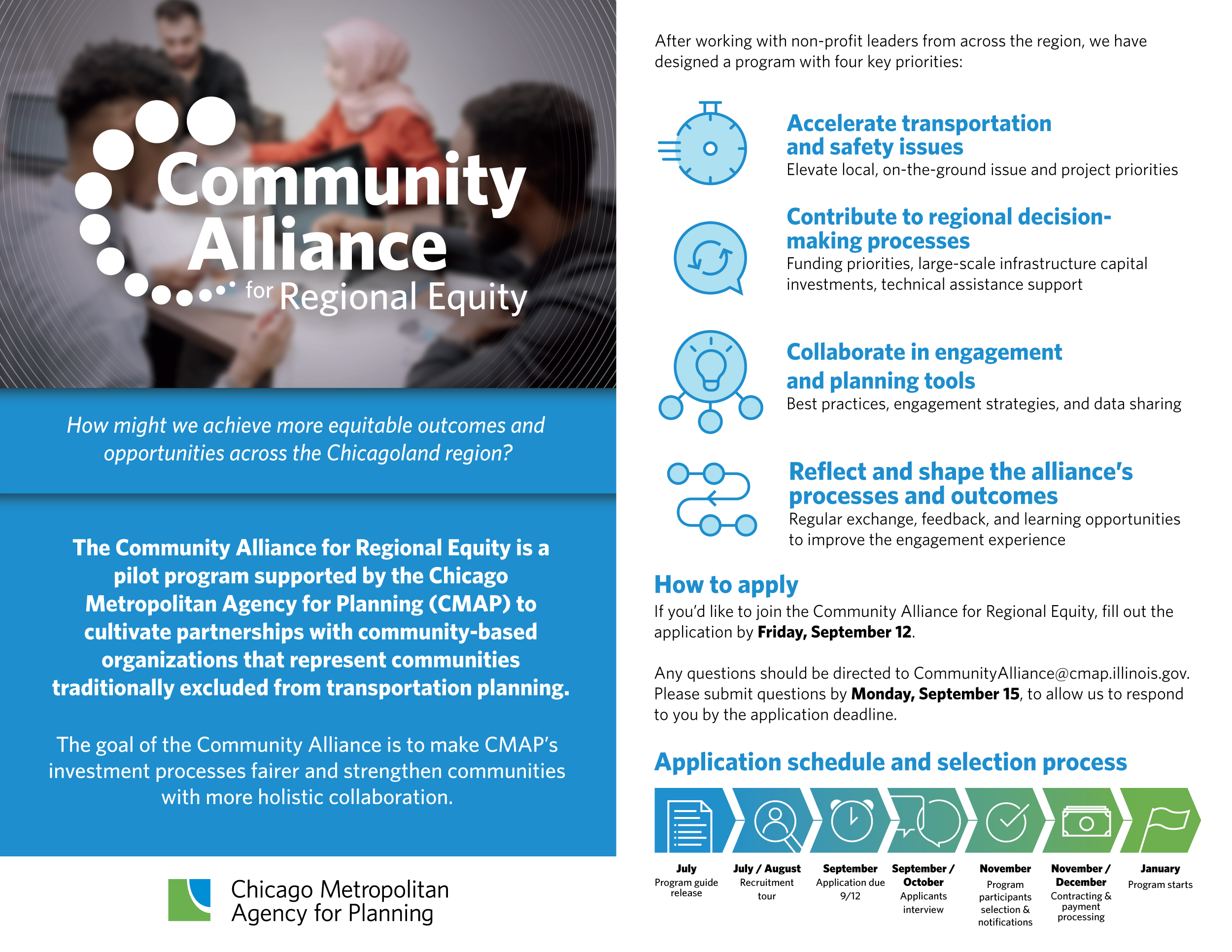 Community Alliance one-pager