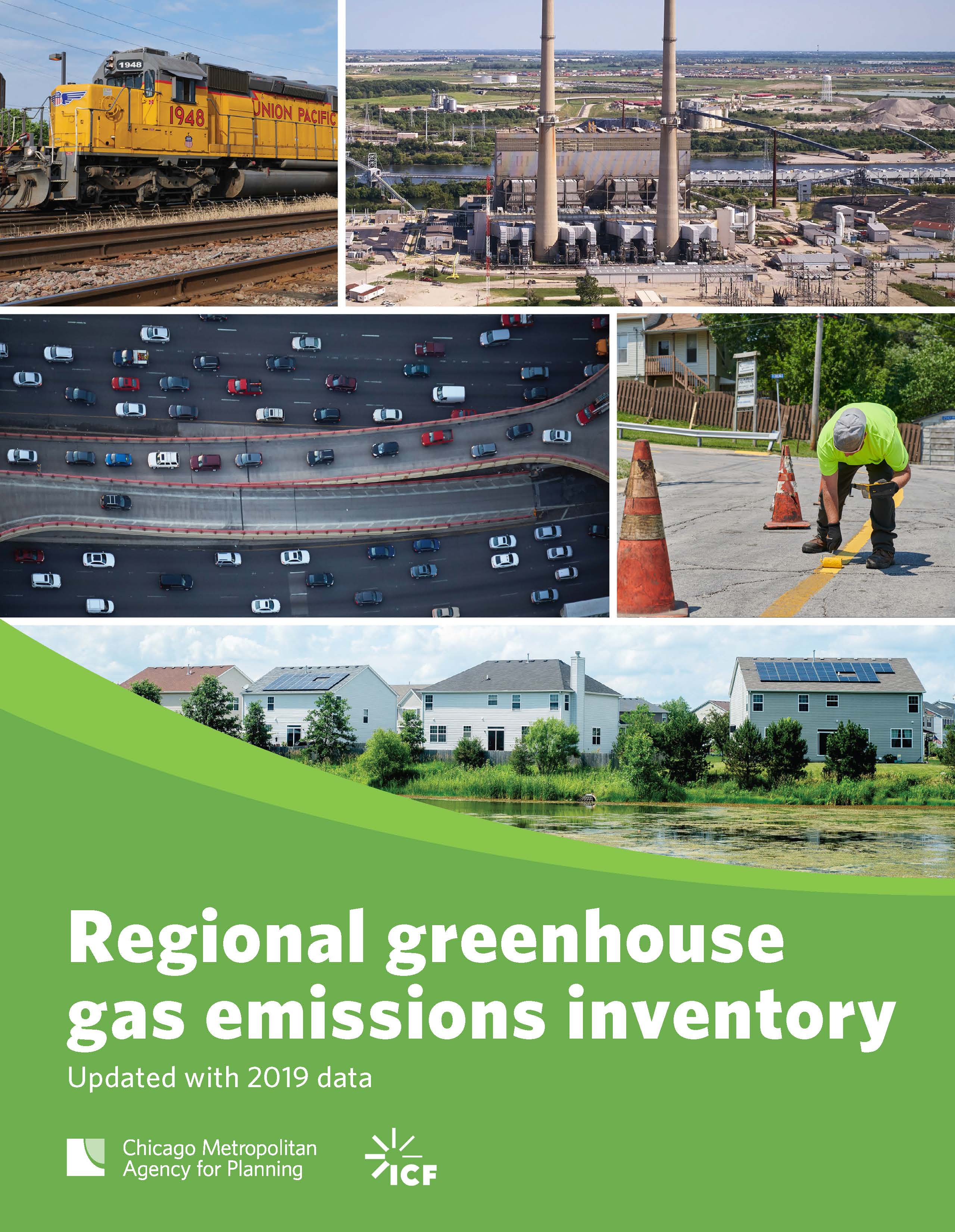 Regional greenhouse gas emissions inventory report cover