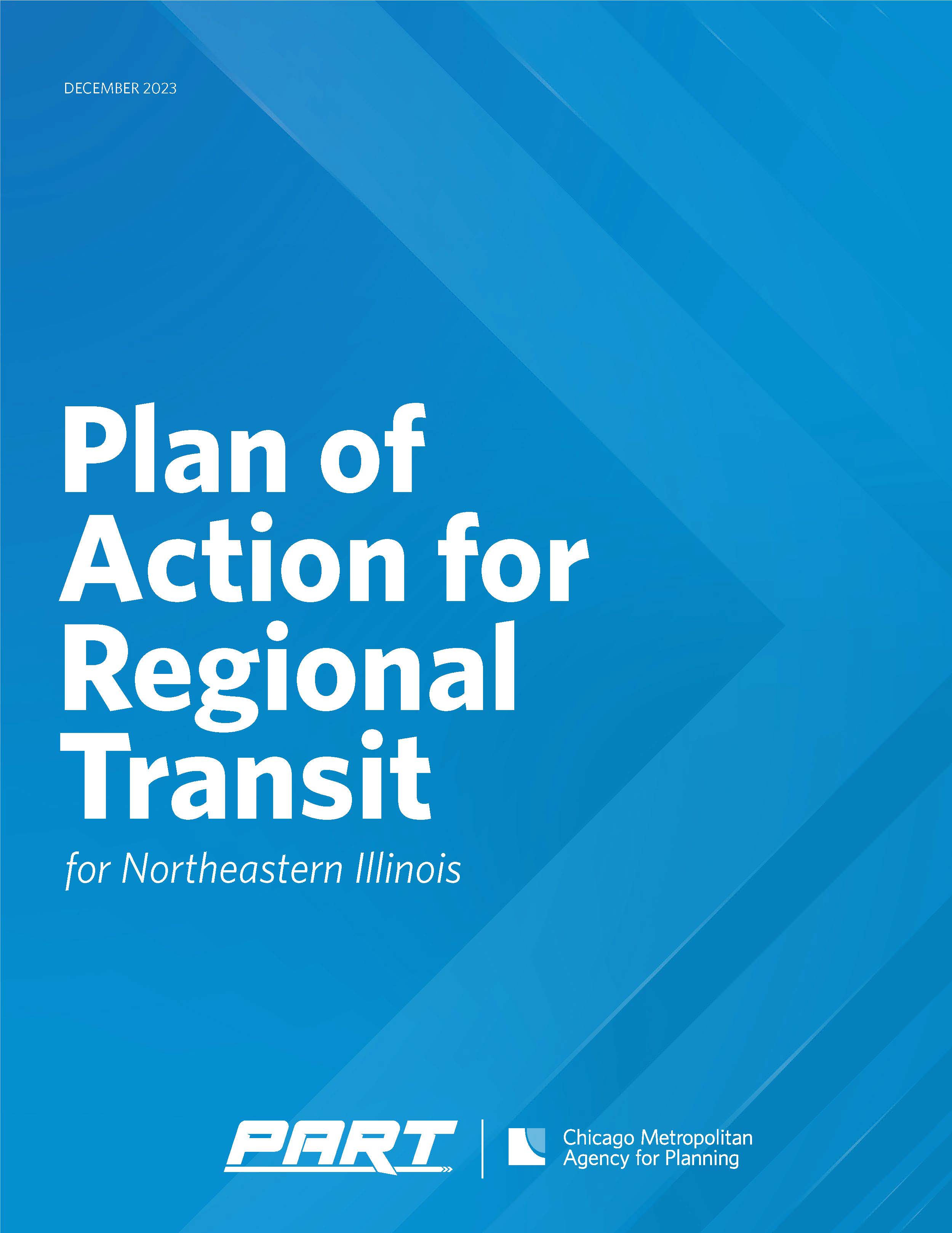 Plan of Action for Regional Transit cover