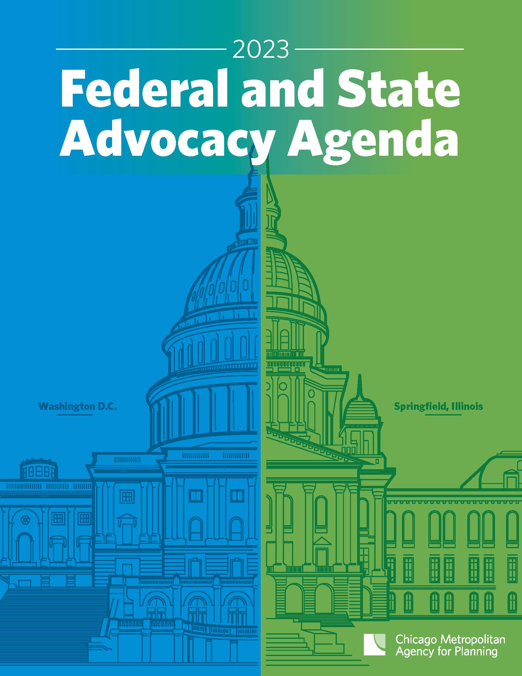 Cover of 2023 advocacy agenda