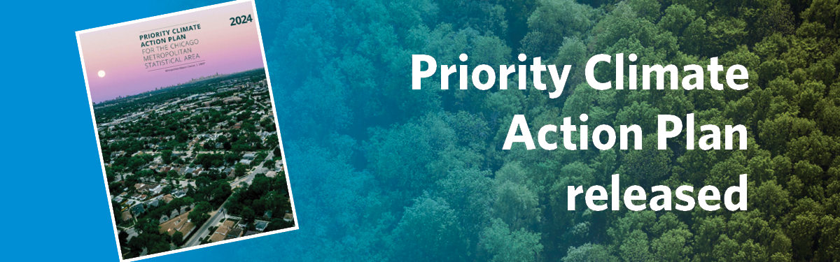Priority Climate Action Plan released. Cover of report