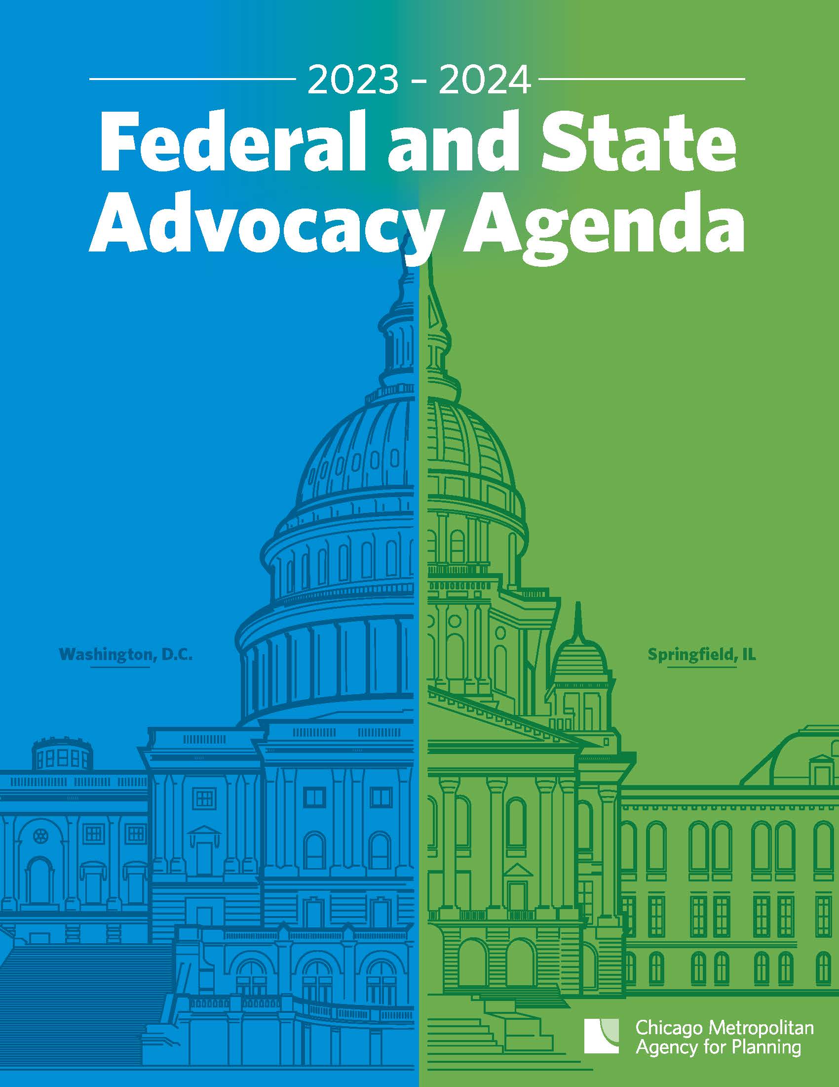 Cover of 2023-2024 advocacy agenda