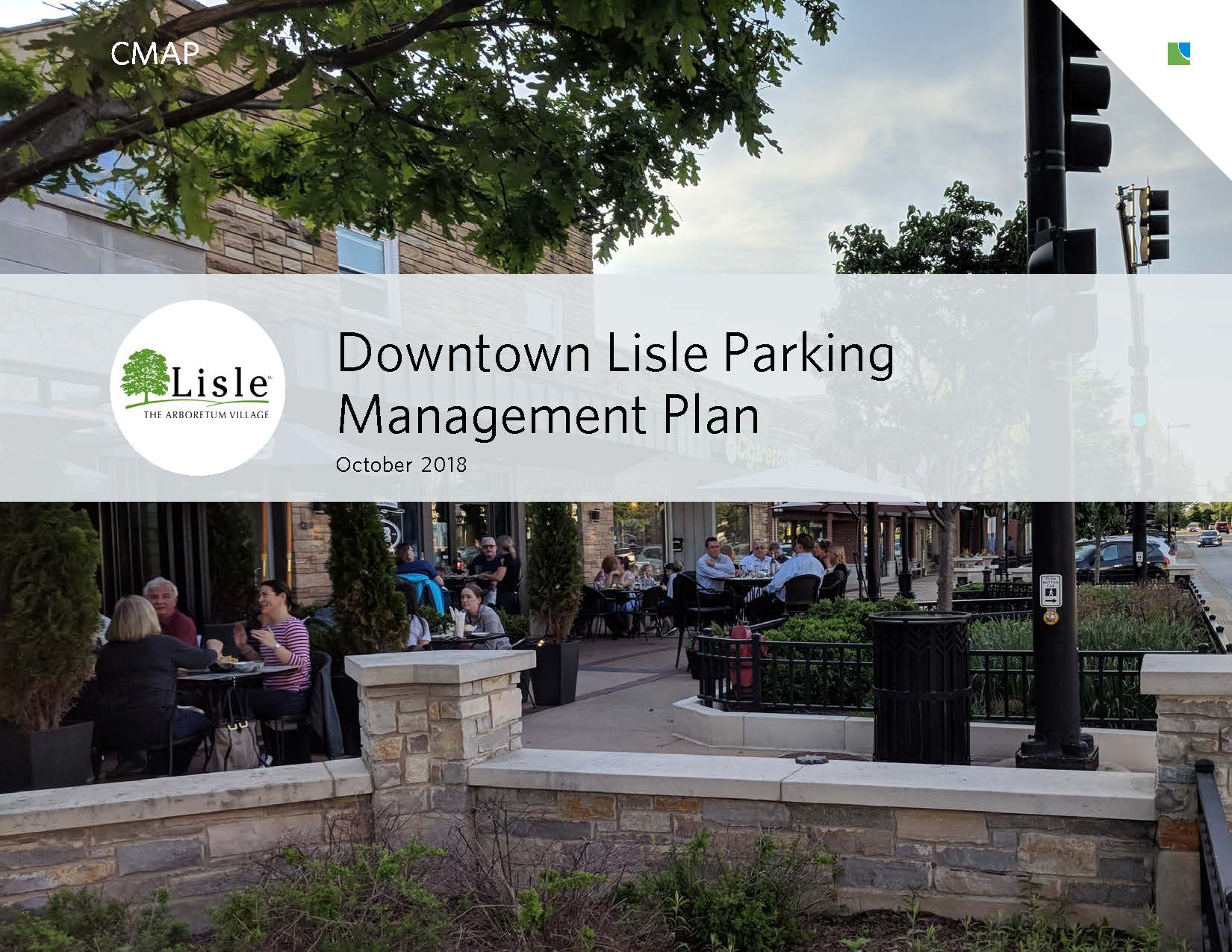 Downtown Lisle Parking Management Plan cover