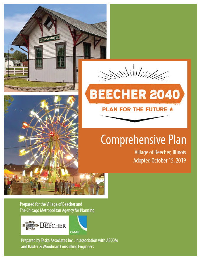 Cover of Beecher 2040 Comprehensive Plan
