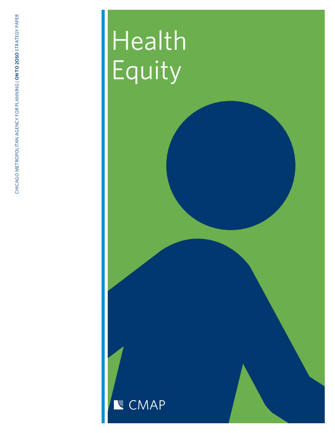 Cover of the health equity strategy paper