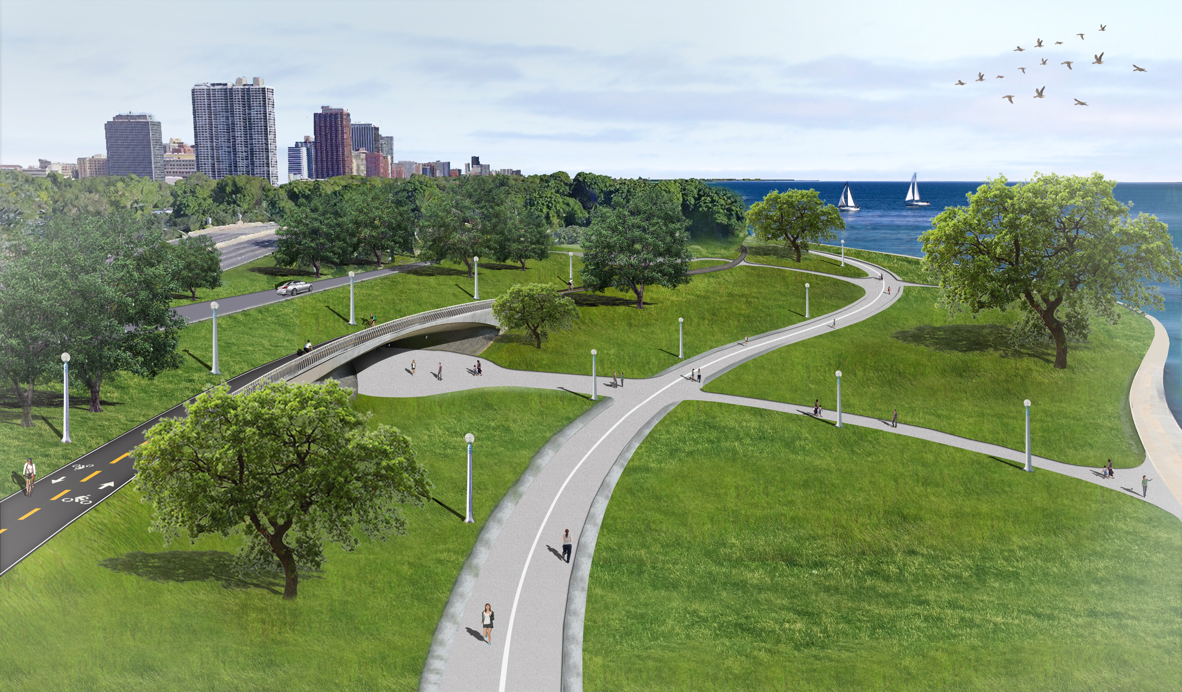 Image of Lake Shore Drive project.