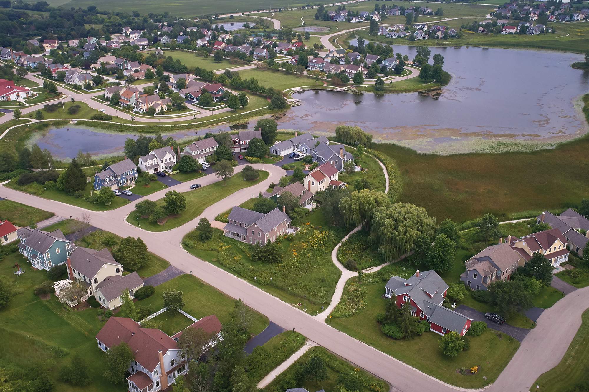 Photo of housing in Lake County.