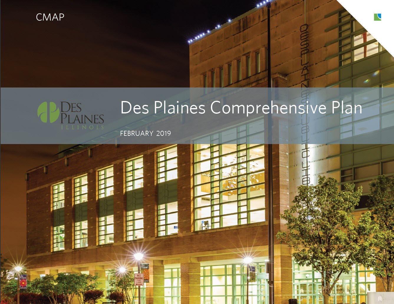 Cover of Des Plaines Comprehensive Plan